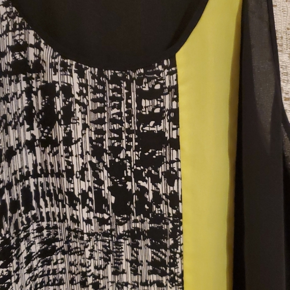 BCBGmaxazria asymmetrical thin black dress - Picture 5 of 12